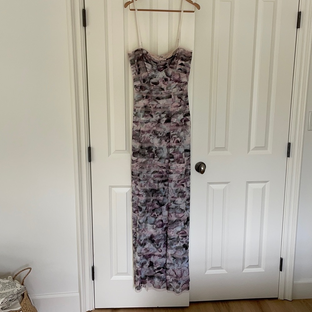 BCBG gown worn once excellent condition
